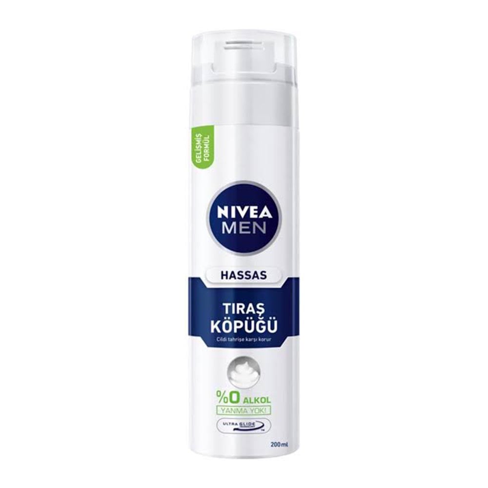 Nıvea Tıraş Köpüğü 200 Ml Hassas