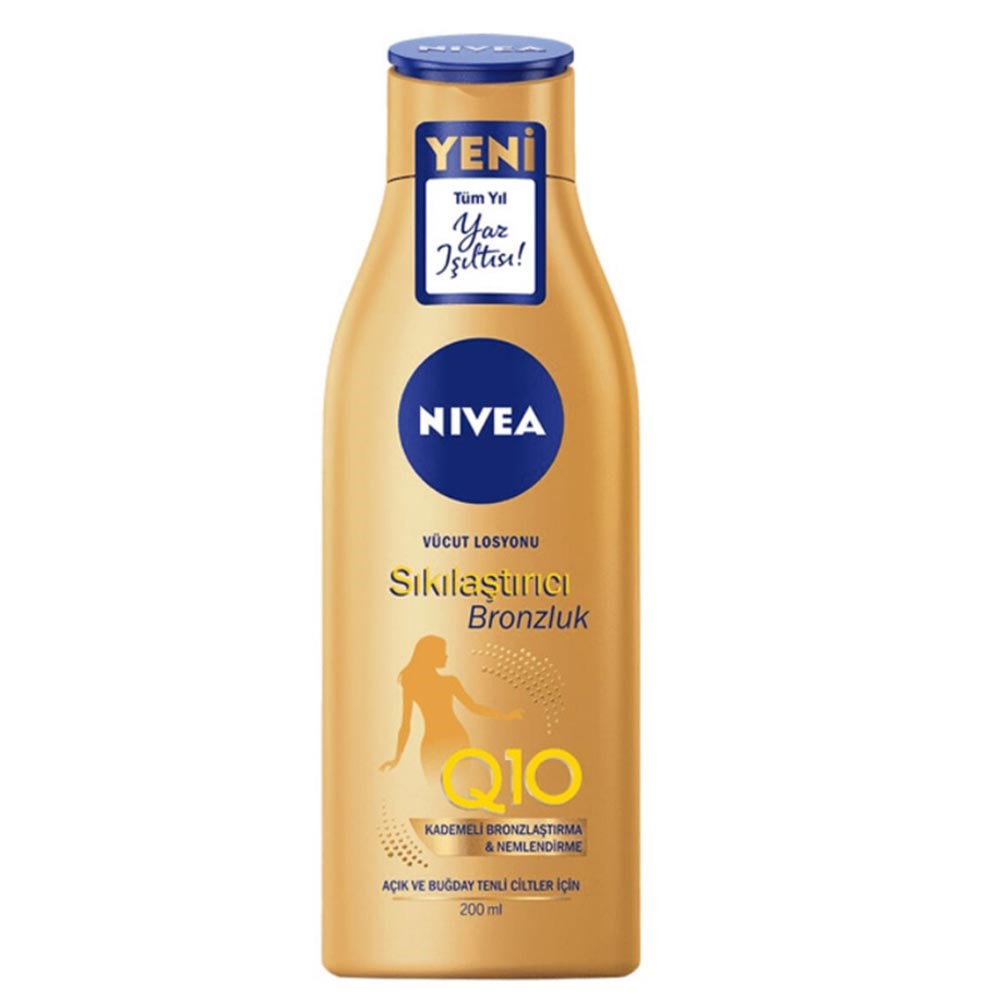 Nıvea Vücut Bakım 200 Ml Q10 Sıkılaştırıcı + Bronzluk