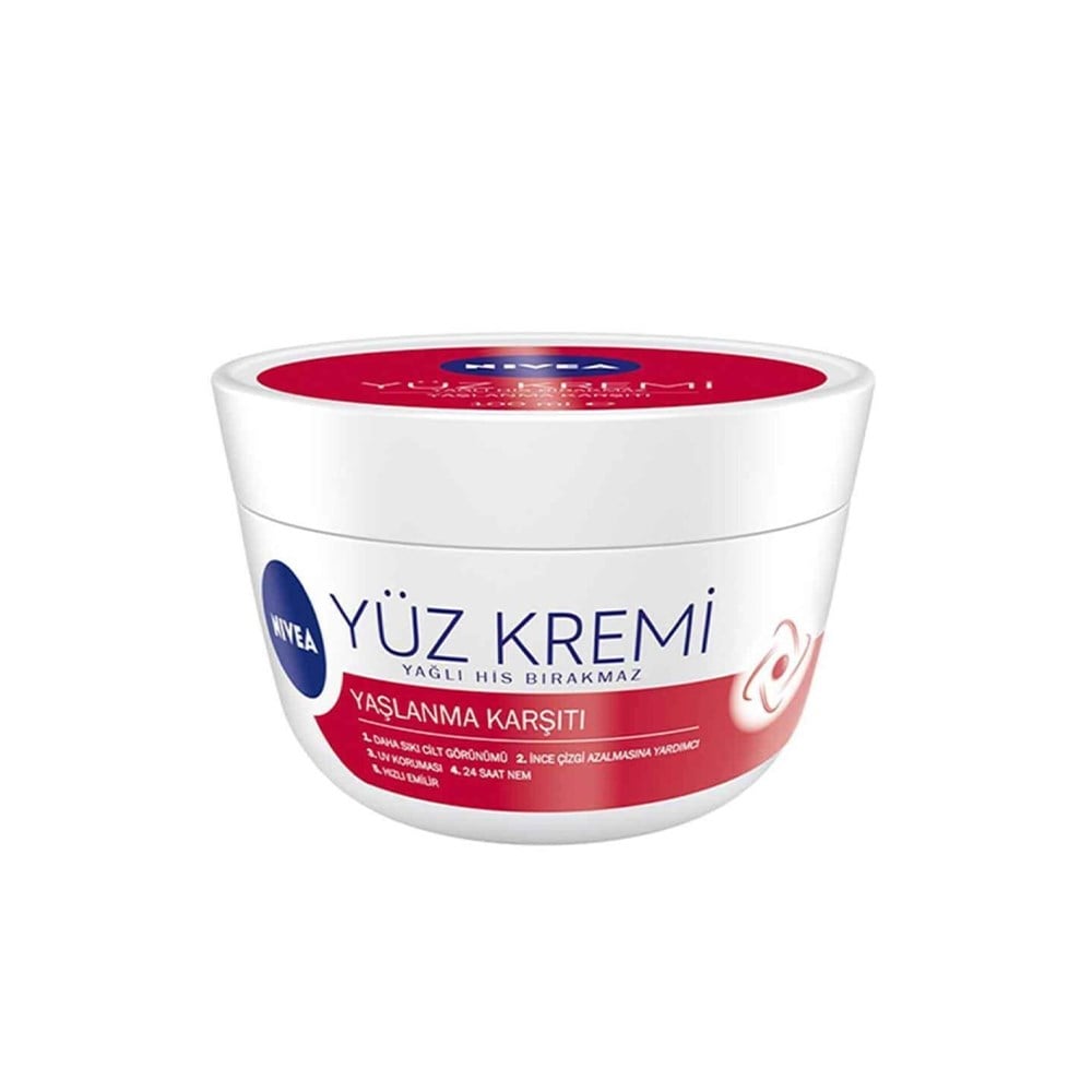 Nıvea Yüz Kremi 100 Ml Yaşlanma Karşıtı