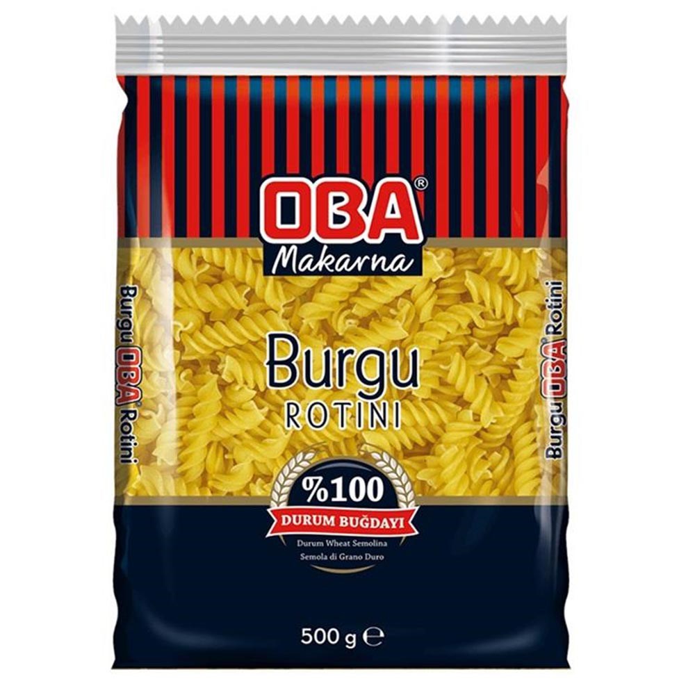 Oba Makarna 500 Gr Burgu Bg