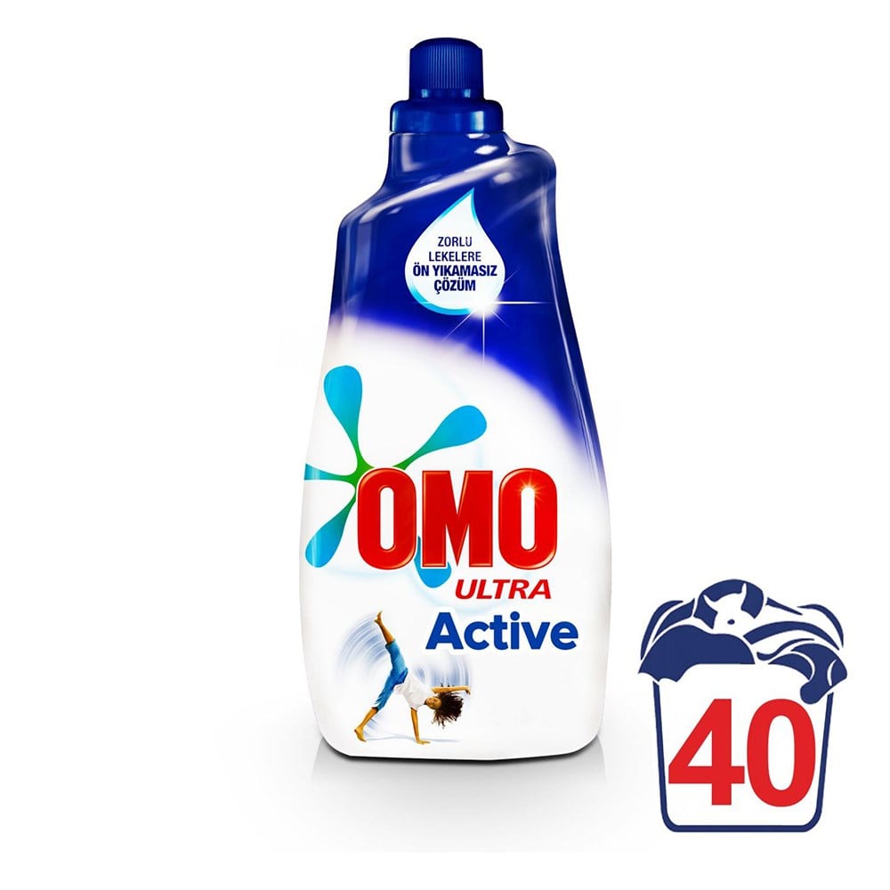 Omo Matik Sıvı 1400 Ml Kons.deterjan Active