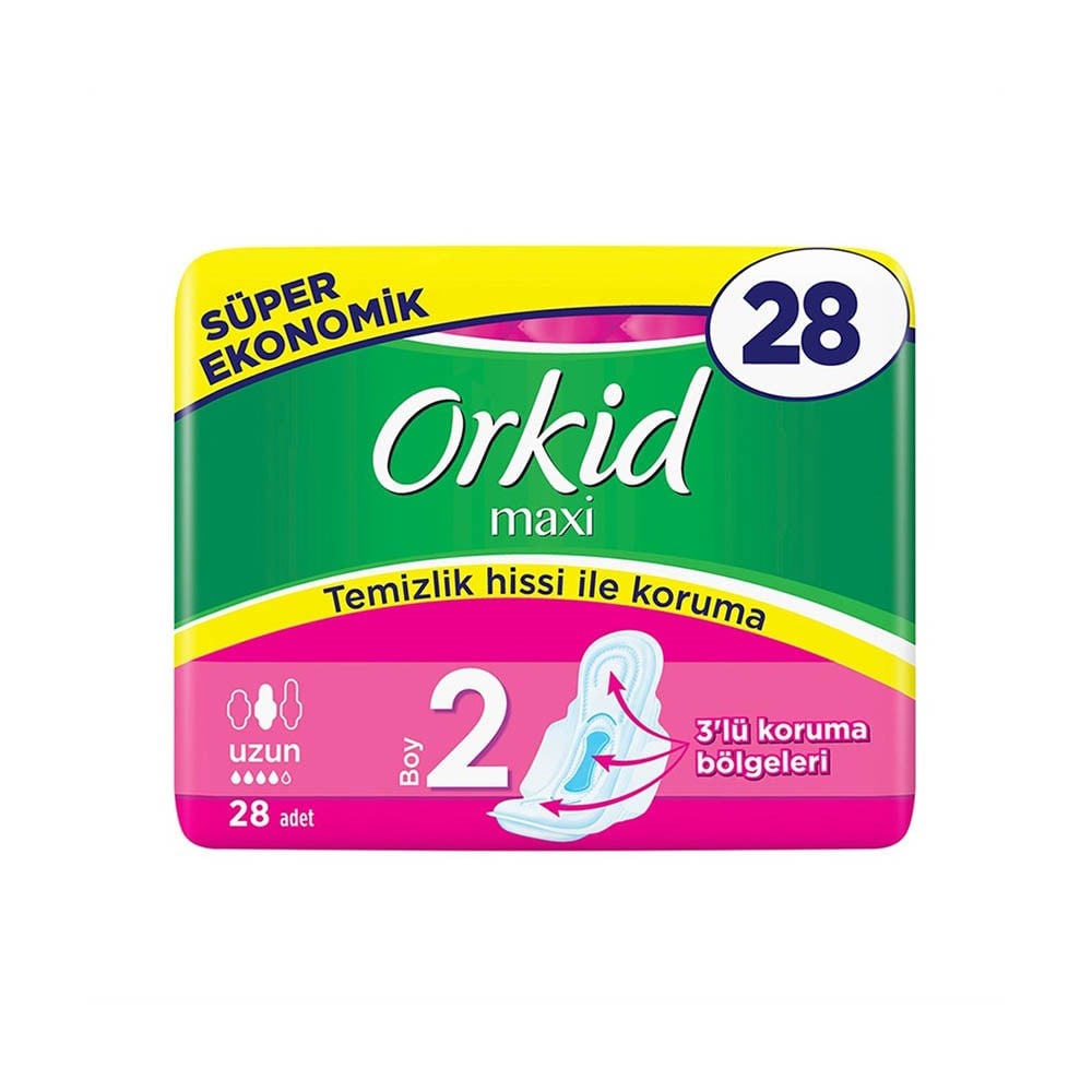 Orkid Maxi Dörtlü 28'li Uzun