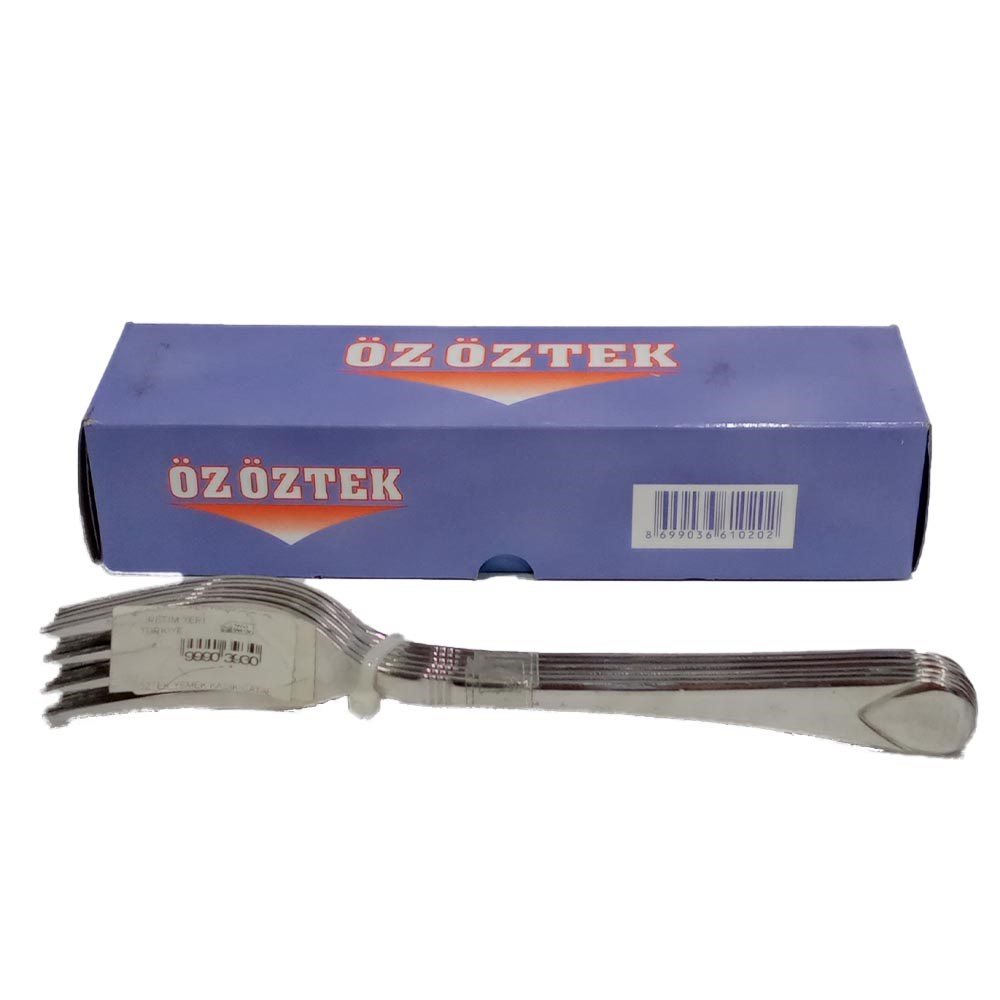 Öztek Yemek Kaşık-çatal 6'lı