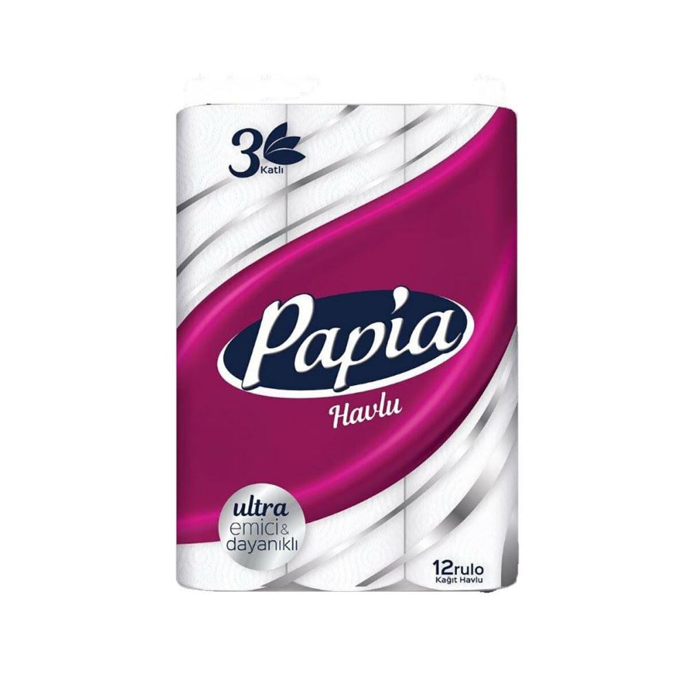 Papia Havlu 12'li