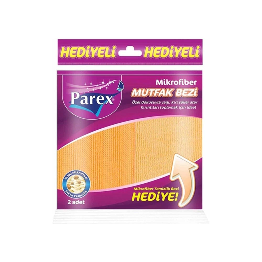 Parex Mikrofiber Mutfak Bezi + Tem.bezi Hediye