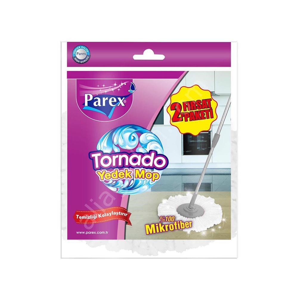 Parex Paspas Tornado Yedek Mop 2'li Paket