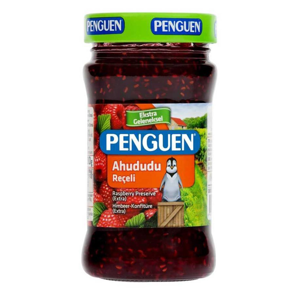 Penguen Reçel 380 Gr Ahududu Reçeli