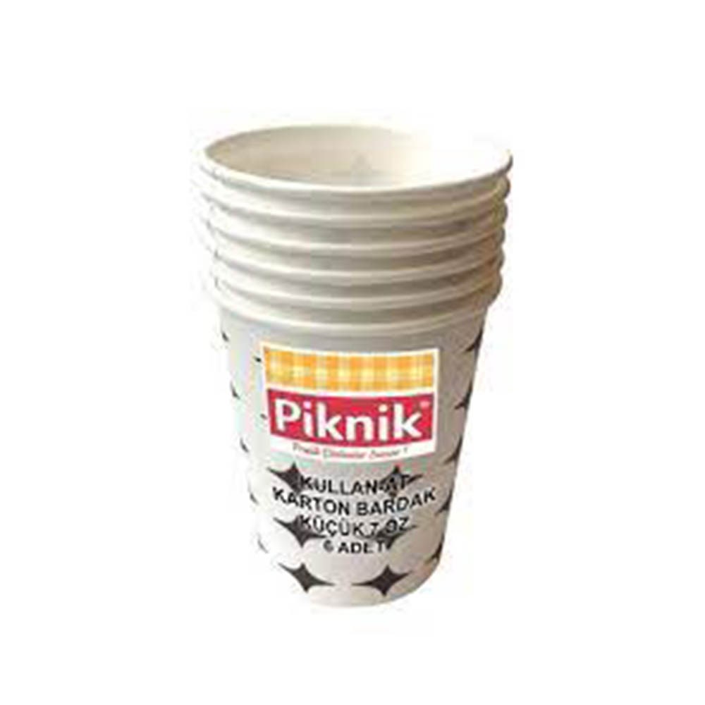 Piknik Kullan-at Karton Bardak 6'lı (1483-p) K