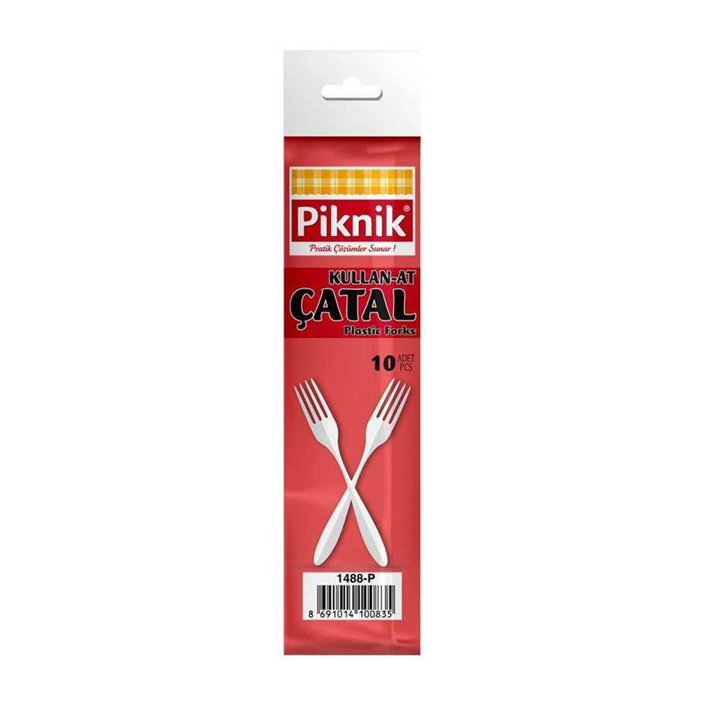 Piknik Kullan-at Pls Çatal 10'lu