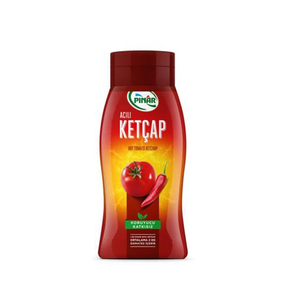Pınar Ketçap 600 Gr Acılı