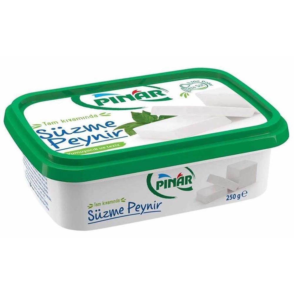 Pınar Süzme Peynir 250 Gr Y.yağlı