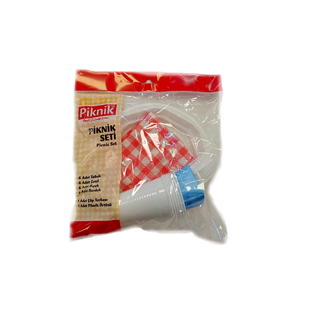 Plastik 7'li Bıçak Set
