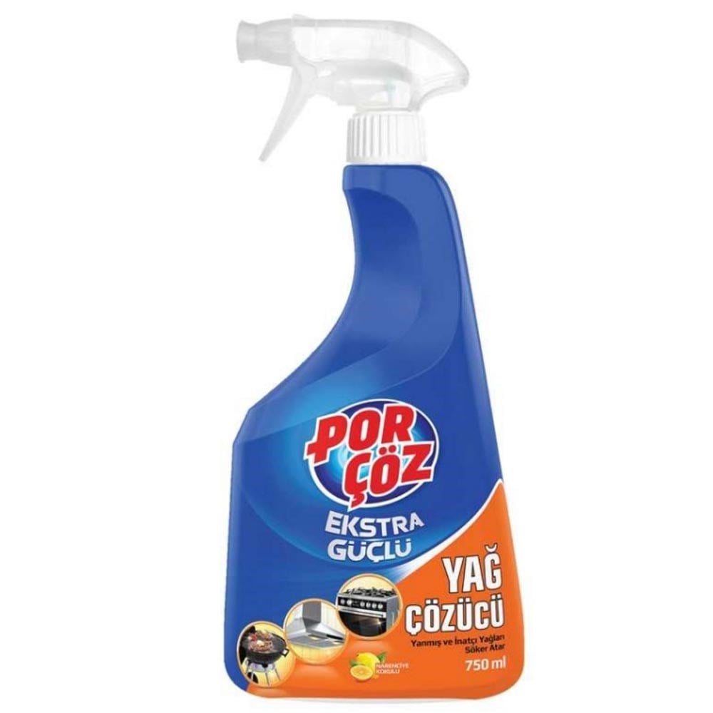 Porçöz 750 Ml Sprey Yağ Çözücü