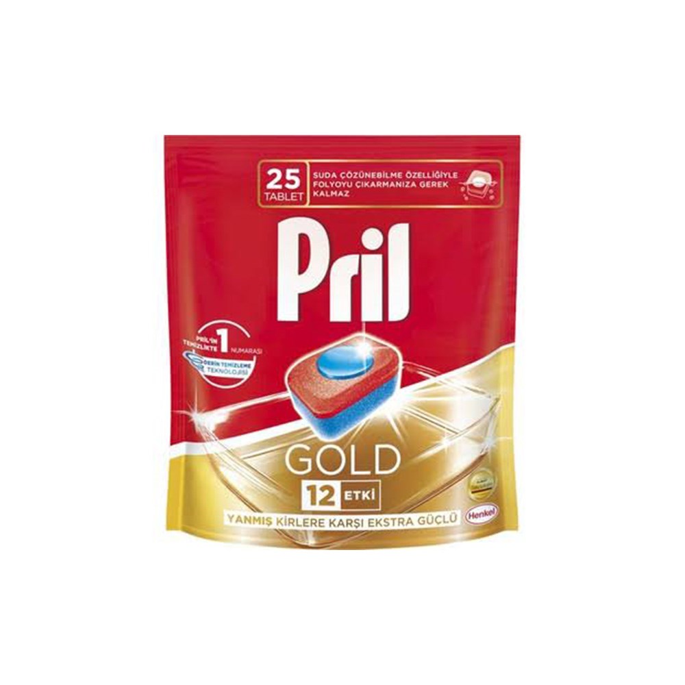 Pril Tablet Gold 25'li Poşet