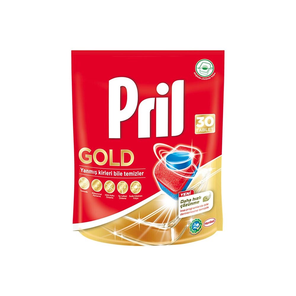 Pril Tablet Gold 30'lu Poşet