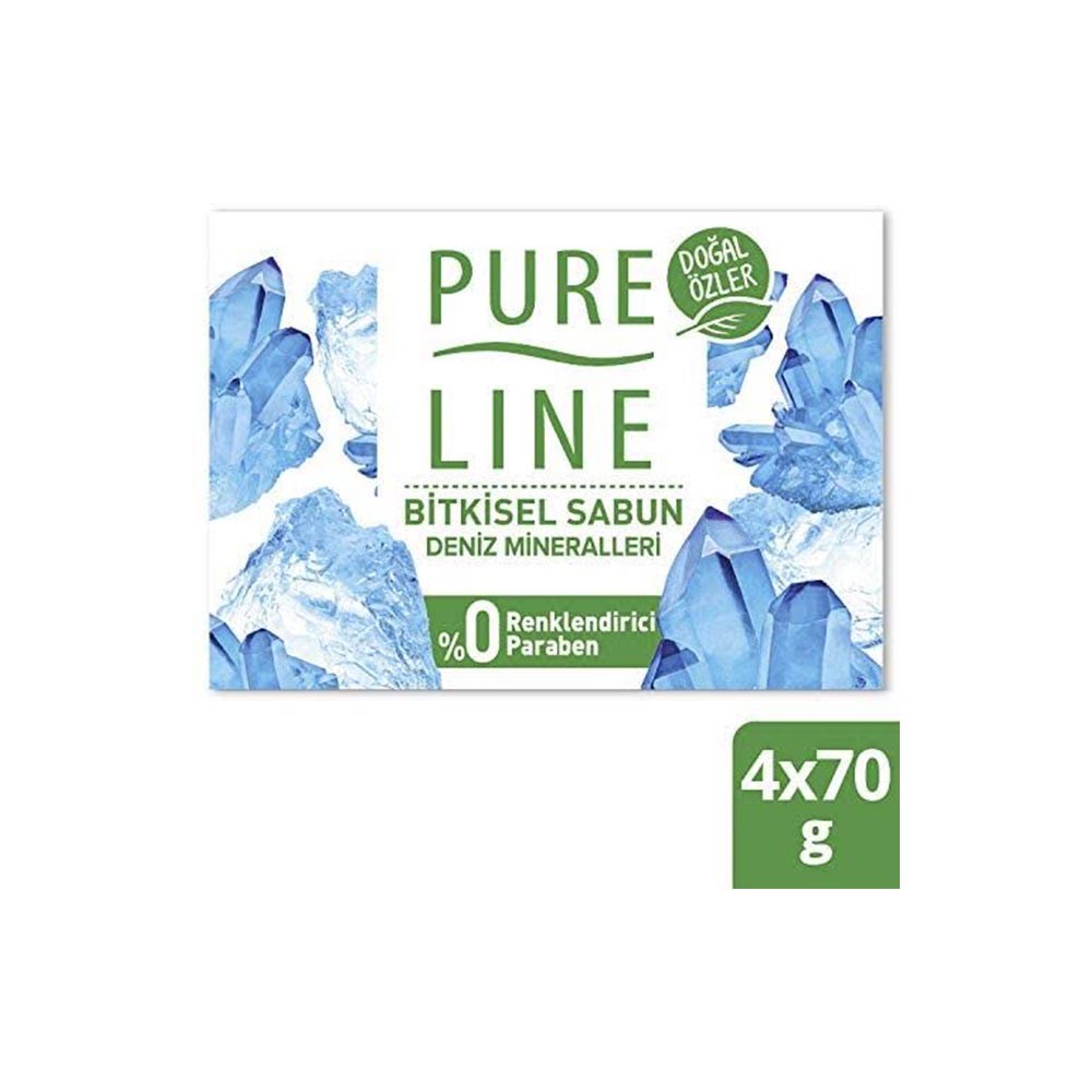 Pure Lıne Sabun 4'lü Deniz Mineralleri 280 Gr