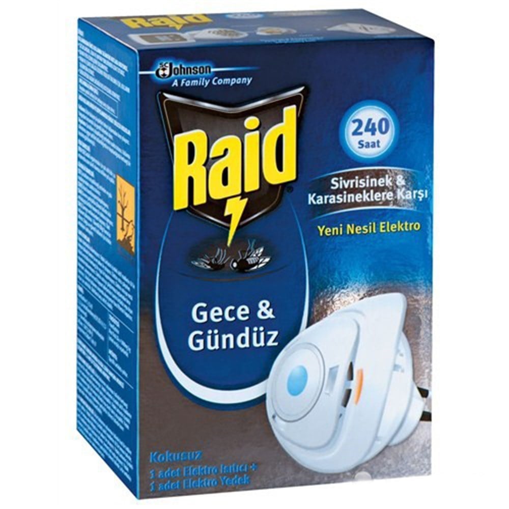 Raid Gece Gündüz Sistem Sinek Kovucu