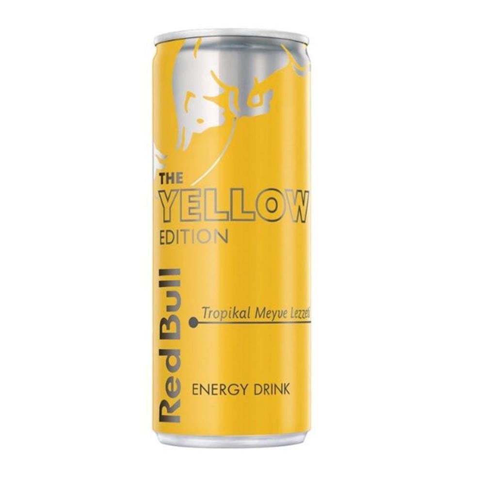 Redbull 250 Ml Energy Yellow Tropikal M.