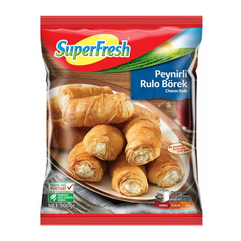 S.fresh Don.börek 500 Gr Rulo Peynirli