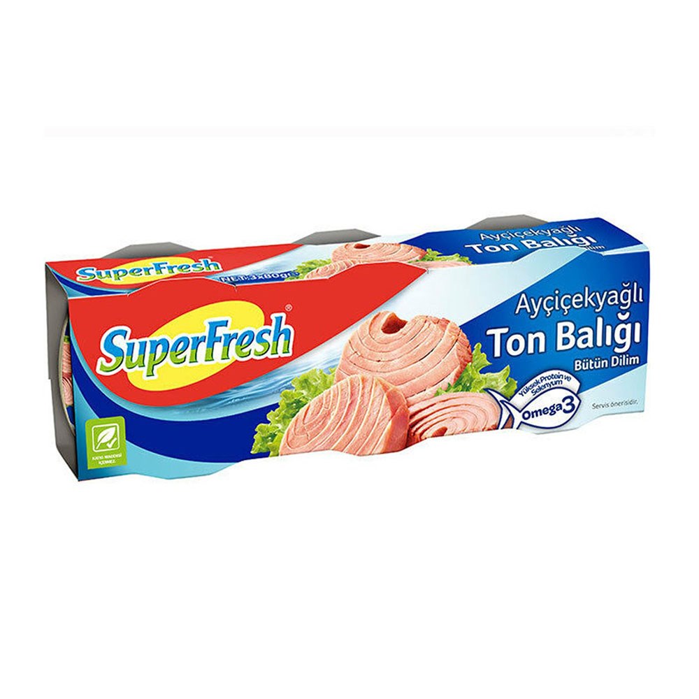 S.fresh Ton Balığı 240 Gr 3'lü Paket
