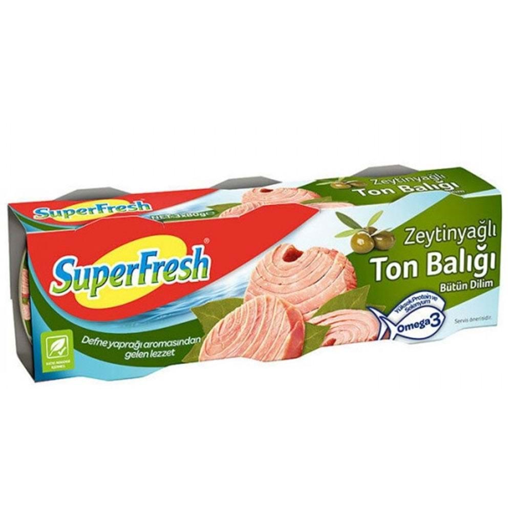 S.fresh Ton Balığı 3'lü 240 Gr Z.yağlı