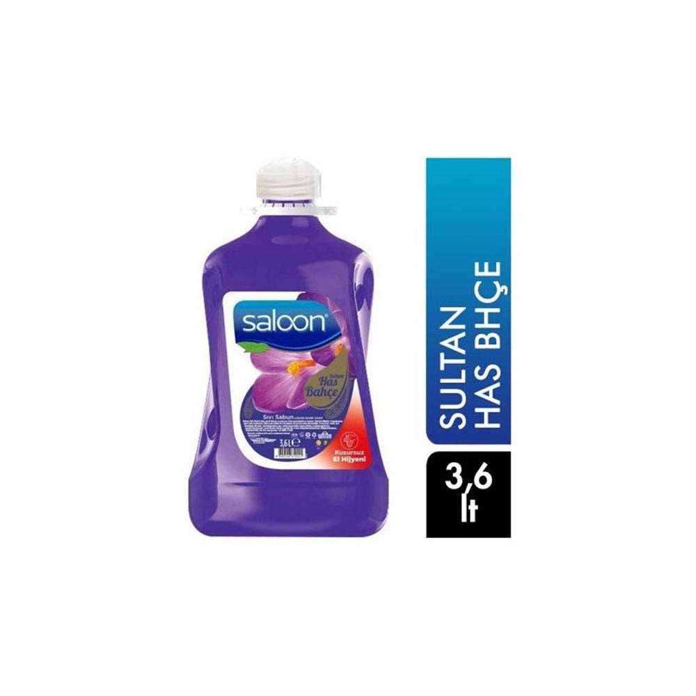 Saloon Sıvı El Sabunu 3,6 Lt Sultan Has Bahçe