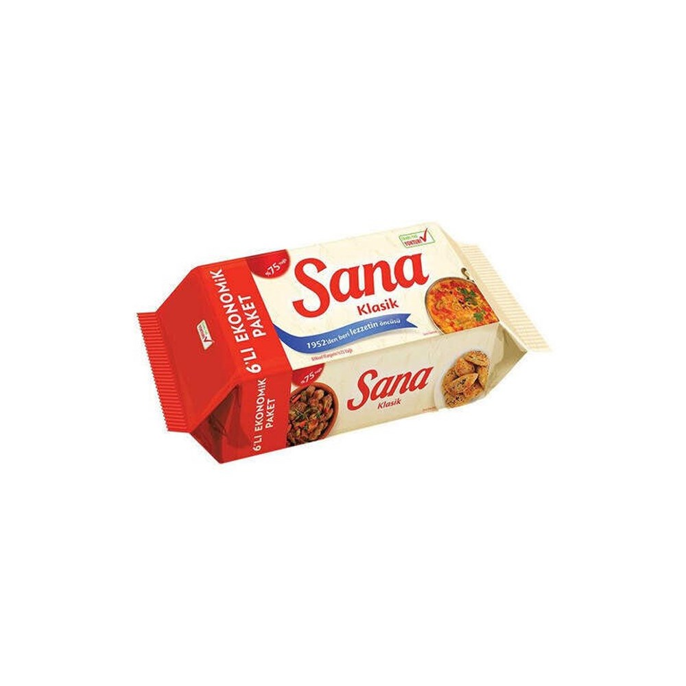 Sana Margarin 1500 Gr 6'lı Paket Klasik