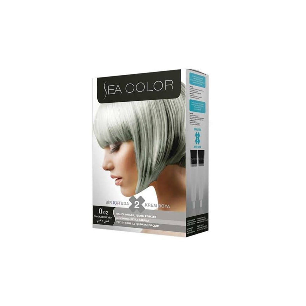 Sea Color Boya 0/02 Gümüş Gri