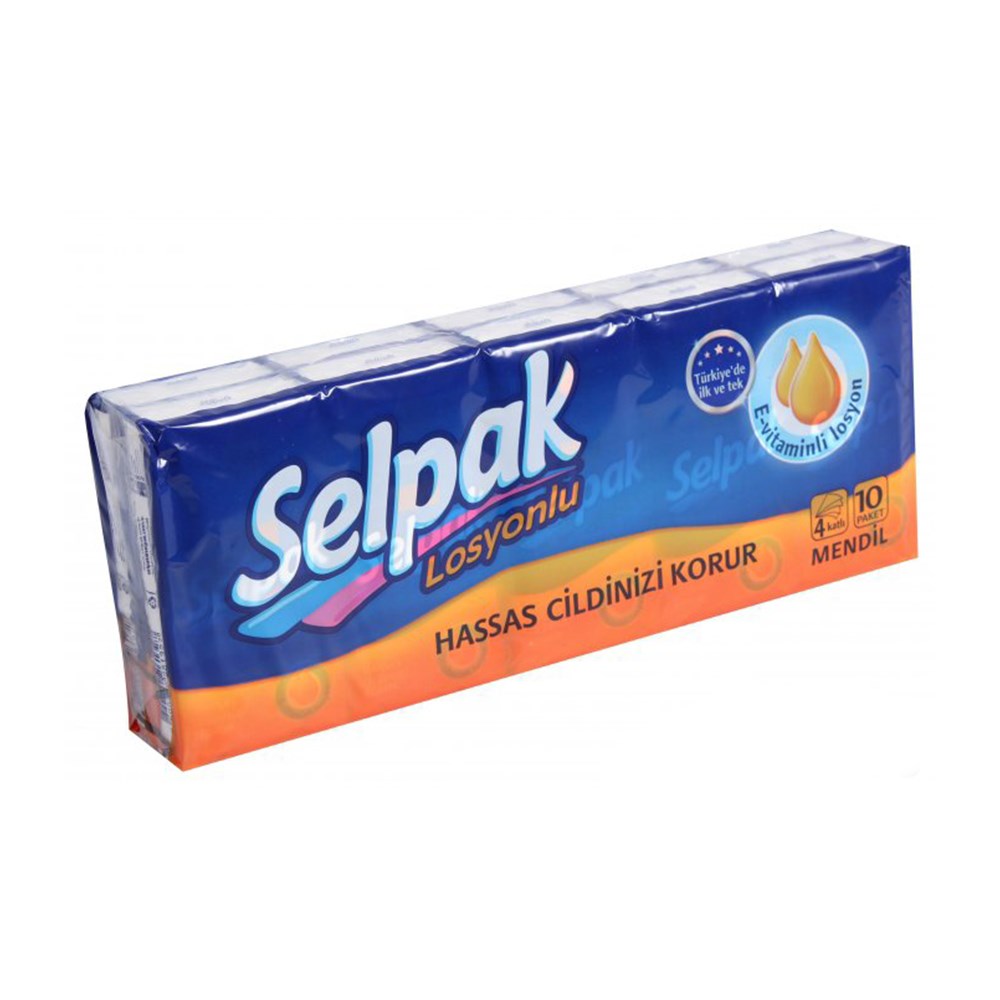 Selpak Mendil 10'lu Sensitive