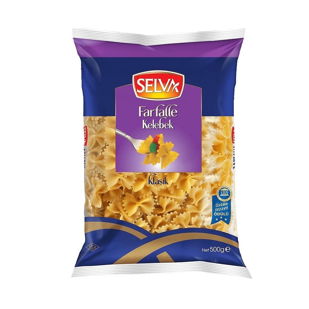 Selva Makarna 500 Gr Kelebek