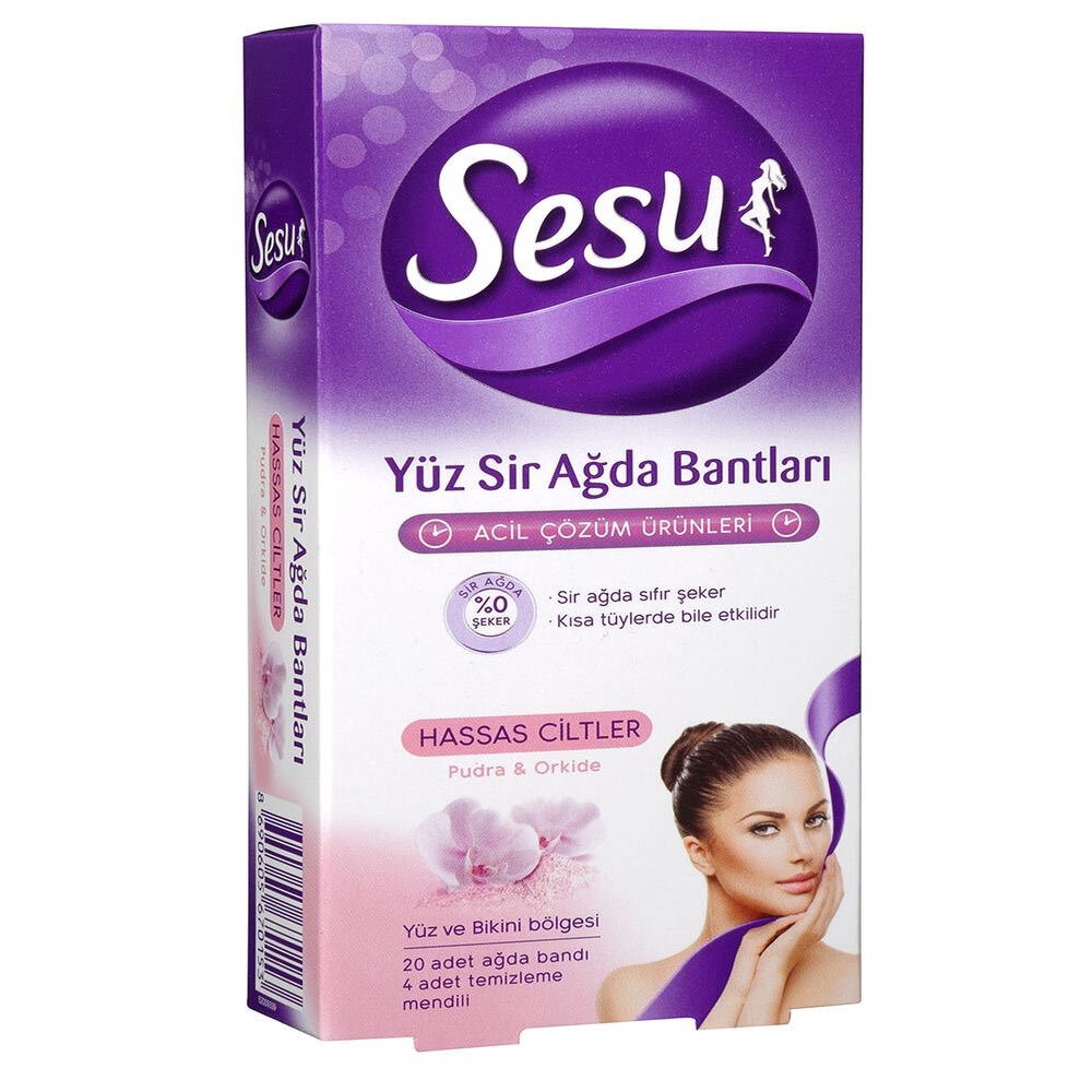 Sesu Ağda Bandı Yüz 20'li Hassas Ciltler