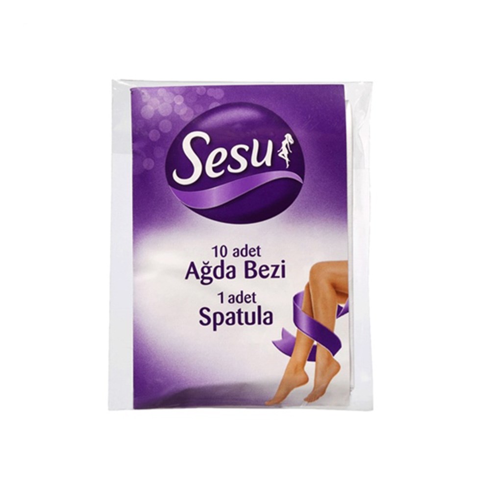 Sesu Ağda Bezi Display 10'lu