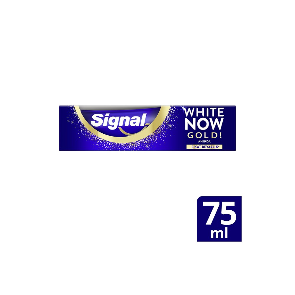 Signal 75 Ml Whıte Now Gold Anın.3 Kat Beyazlık