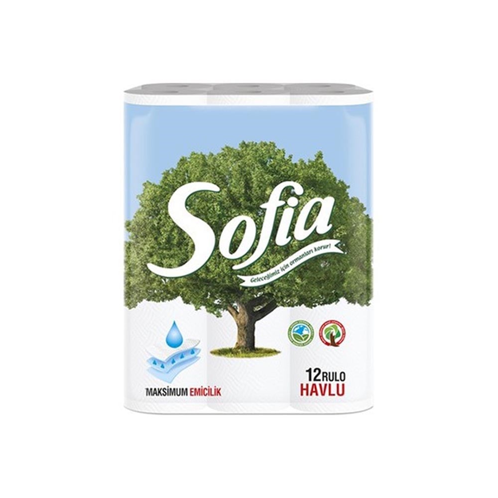 Sofia Havlu 12'li 3 Katlı