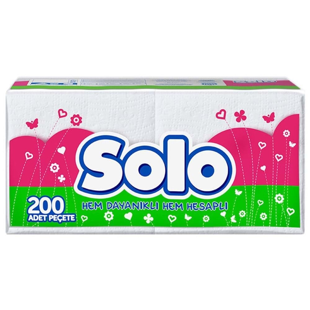 Solo Peçete 200'lü