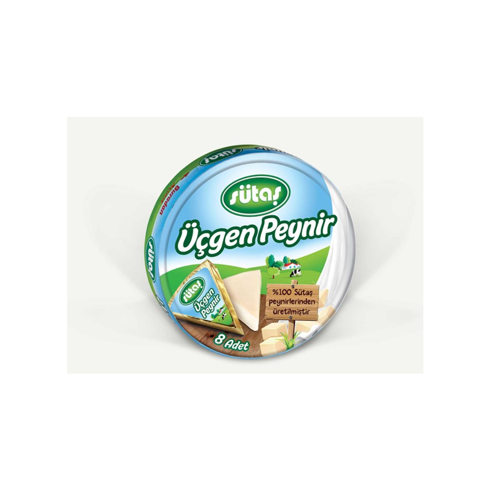 Sütaş Üçgen Peynir 100 Gr 8*12,5 Gr