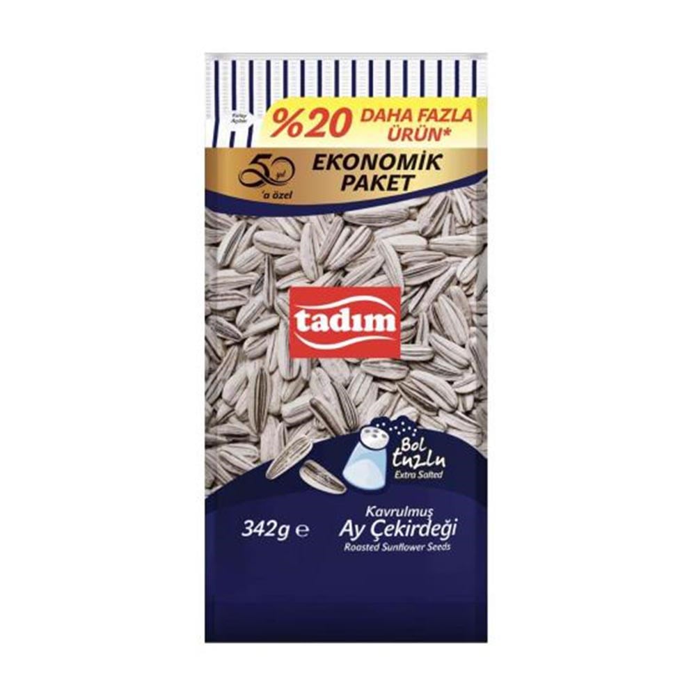 Tadım Çekirdek 342 Gr Bol Tuzlu Ekonomik Paket