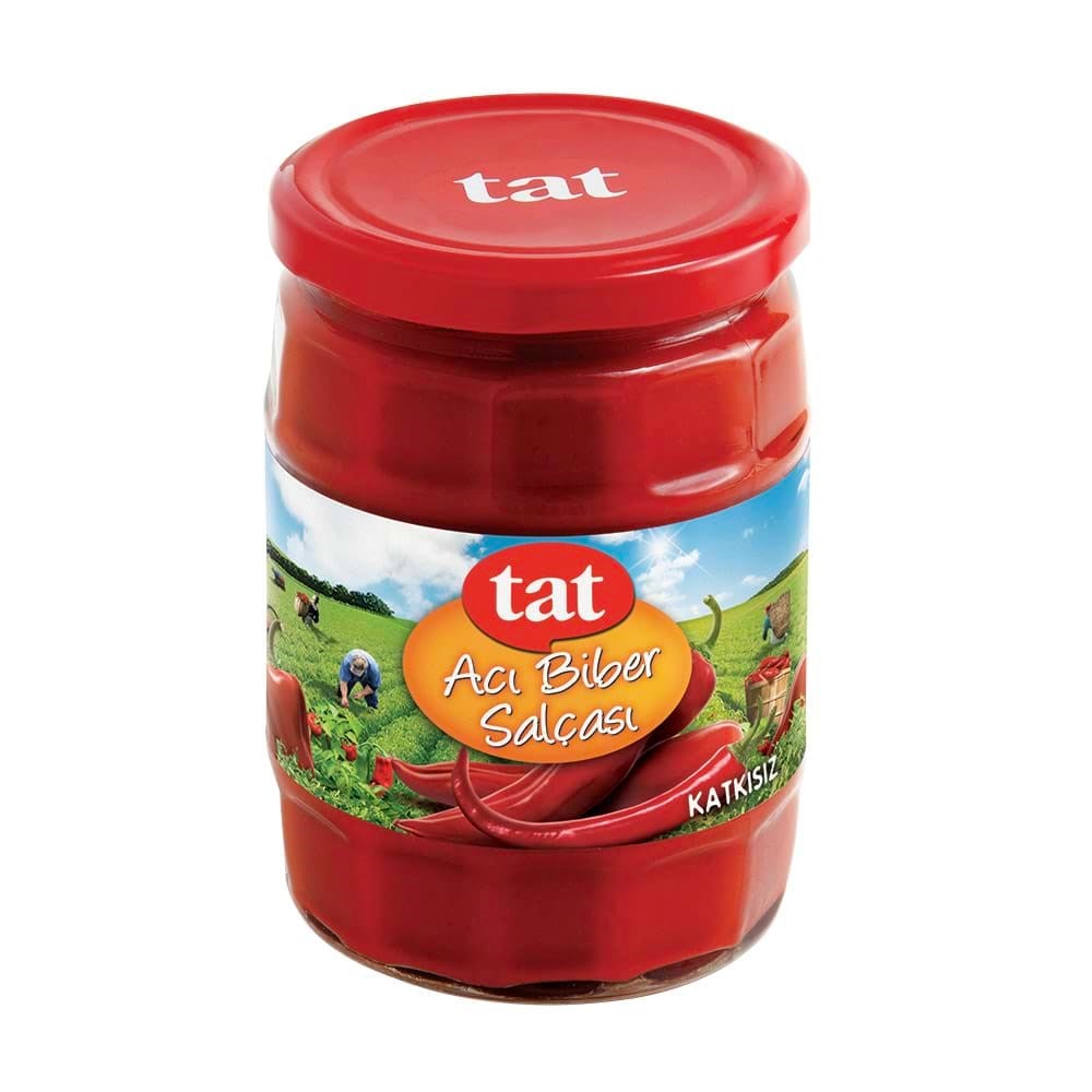 Tat Biber Salçası 550 Gr Acı