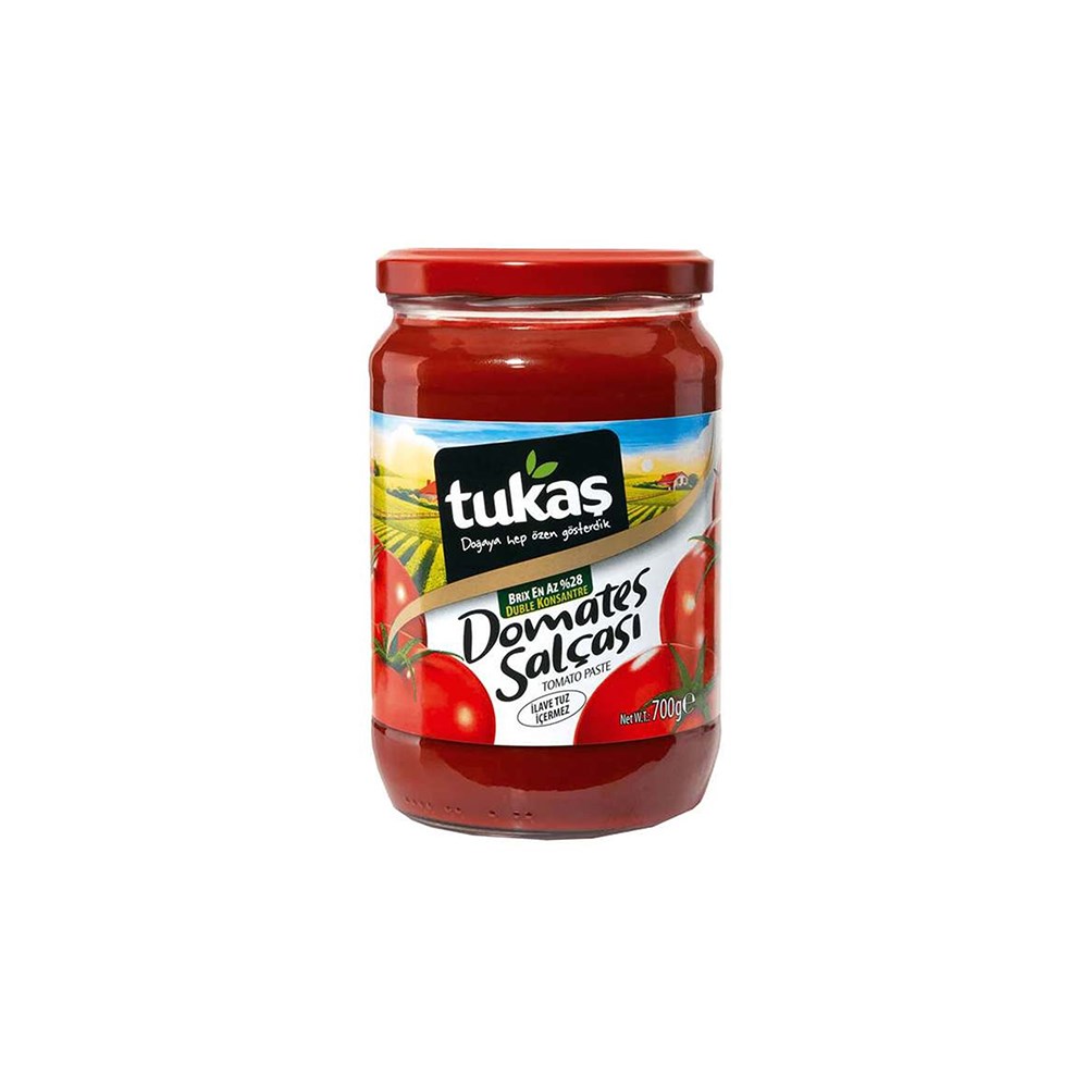 Tukaş Domates Salçası 700 Gr Cam
