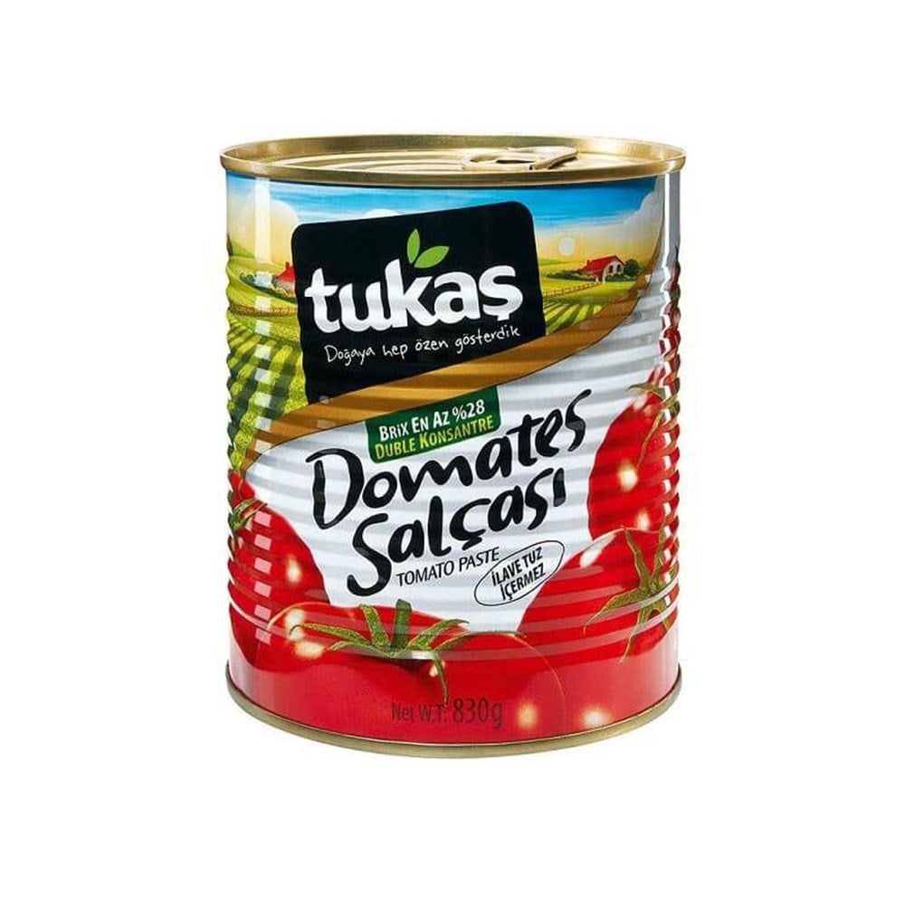 Tukaş Domates Salçası 830 Gr Tnk.