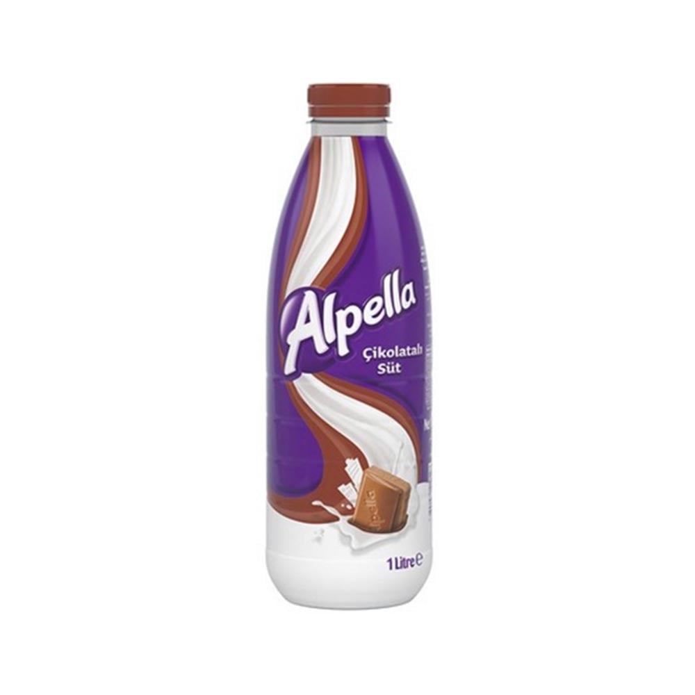 Ülker Alpella Süt 1 Lt Şişe Çikolatalı