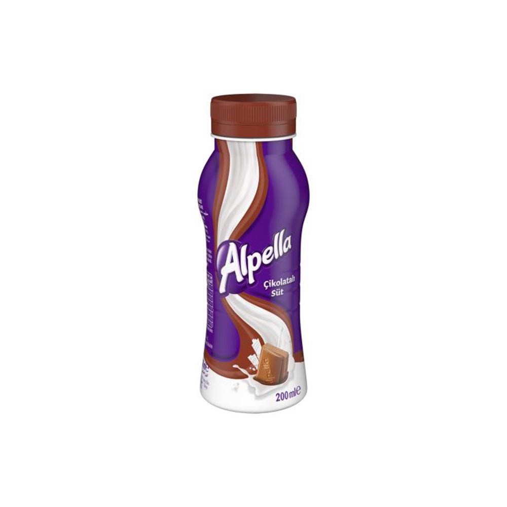 Ülker Alpella Süt 200 Ml Şişe Çikolatalı