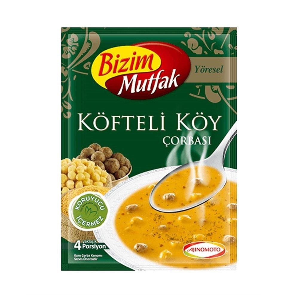 Ülker Bizim Çorba Special 100 Gr Köfteli Köy