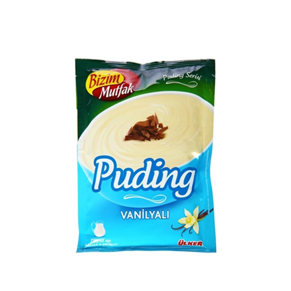 Ülker Bizim Toz Puding 125 Gr Vanilyalı