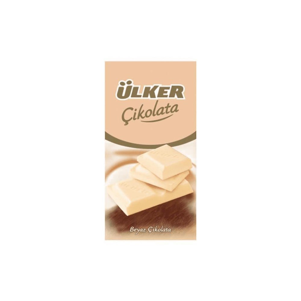 Ülker Çik.tablet 80 Gr Beyaz Çikolata