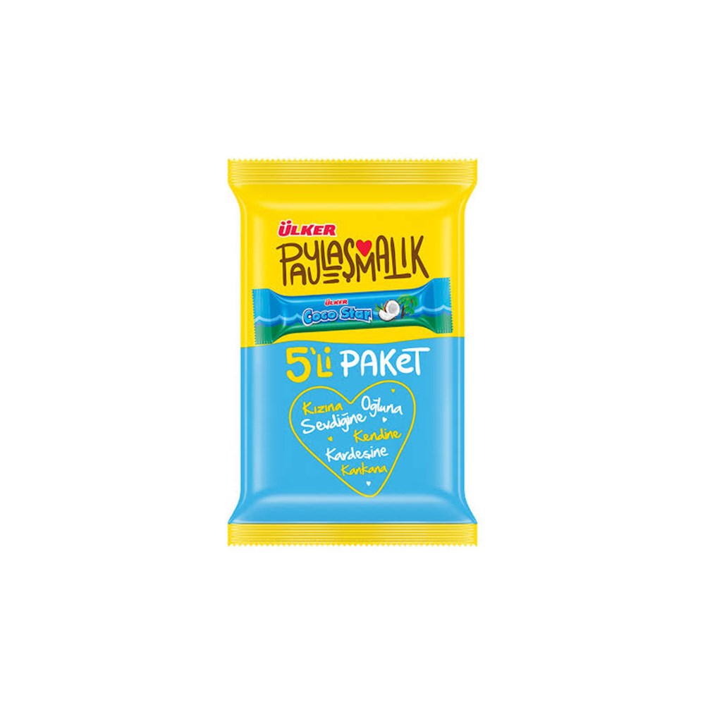 Ülker Cocostar 125 Gr 5'li