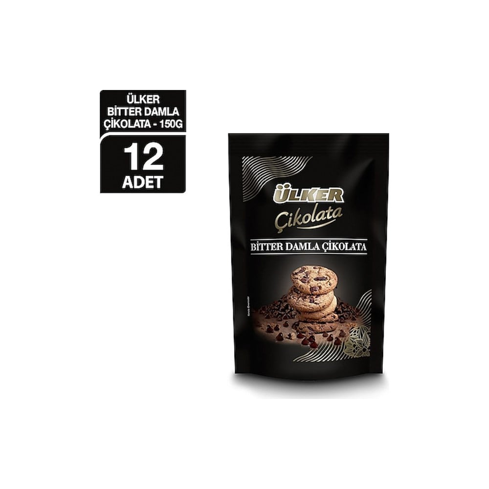 Ülker Damla Çikolata 150 Gr Bitter