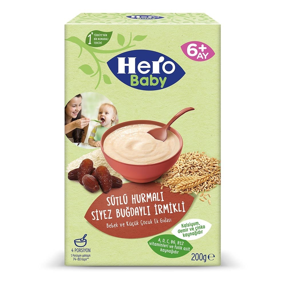 Ülker H.baby 200 Gr Süt. Hurmalı Si.buğday İrmikli