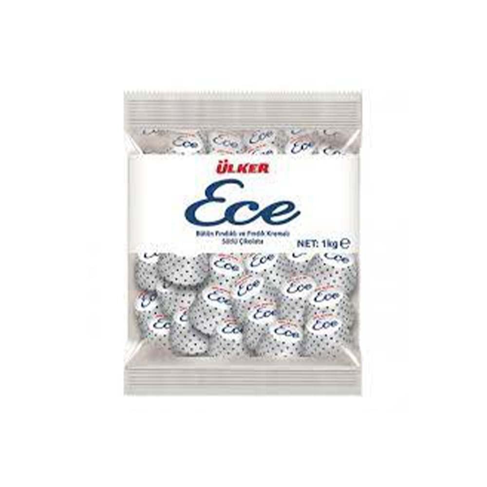 Ülker Hediyelik Çikolata 1000 Gr Ece Fındıklı Poşet