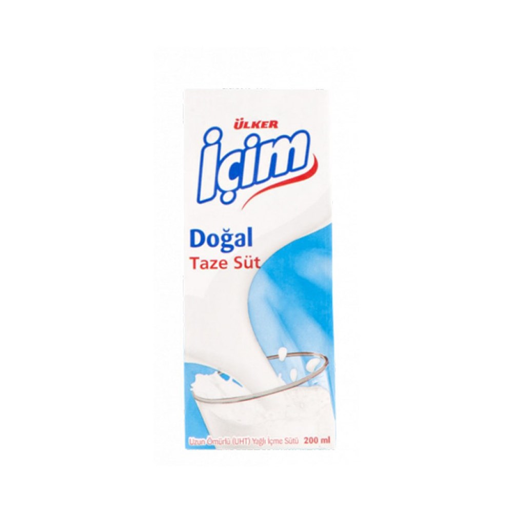 Ülker İçim Süt 200 Ml Y.yağlı